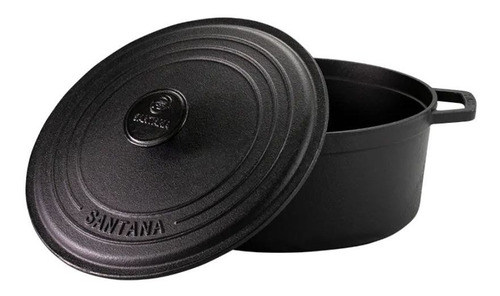 Caçarola Neo Com Tampa Ferro Fundido 18cm 1,7 Litros Santana