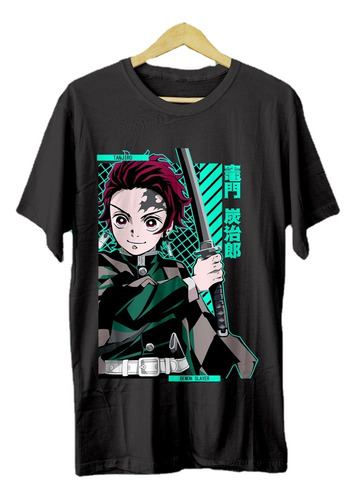 Camiseta Anime Kimetsunoyaiba Demon Slayer Kamado Tanjiro