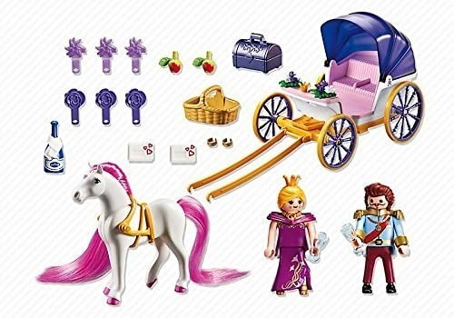Playmobil-Princess 6856-rey par con carruaje con caballo-nuevo embalaje original 