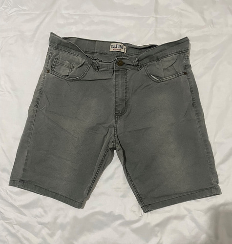 Bermudas Jean De Hombres Talle 46 Livianas Marca Cultura 