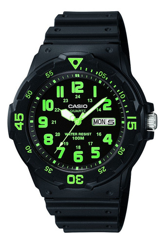 Reloj Casio Mrw 200h 3b Hombre Analógico Correa Resi