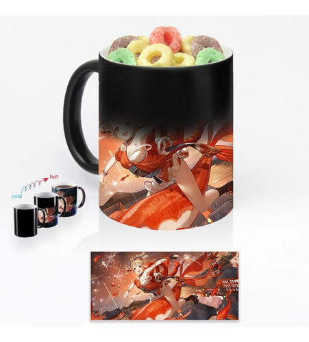 Taza Magica Yoimiya Genshin Impact Personalizada