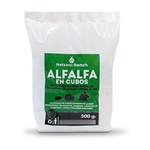 Alfalfa En Cubos Nelsoni Ranch X 500 Gr.