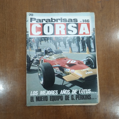 Revista Corsa Parabrisas Ed. Abril N°146 Febrero 1969