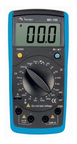 Medidor Lcr Mc-155 - Display Lcd: 3 ½ Dígitos  Minipa