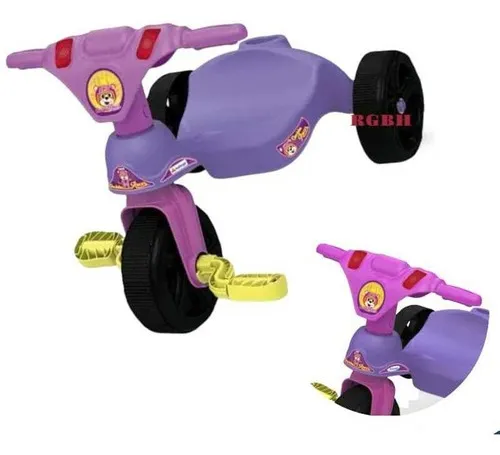 Triciclo Motoca Velotrol Infantil Linha Animais - Xalingo