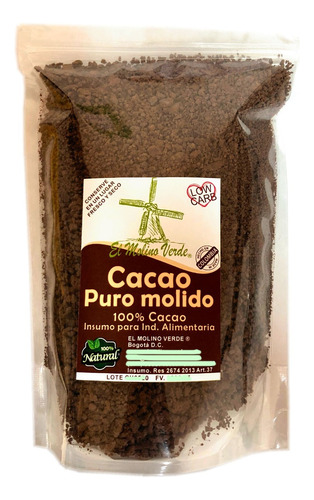 Cacao Puro Molido 100% X 250g