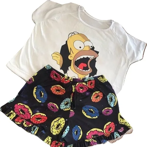 Pijama Conjunto Homero Los Simpson Regalo Oferta