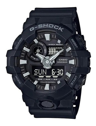 Reloj Casio G-shock Ga-700-1bdr Digital Sumergible