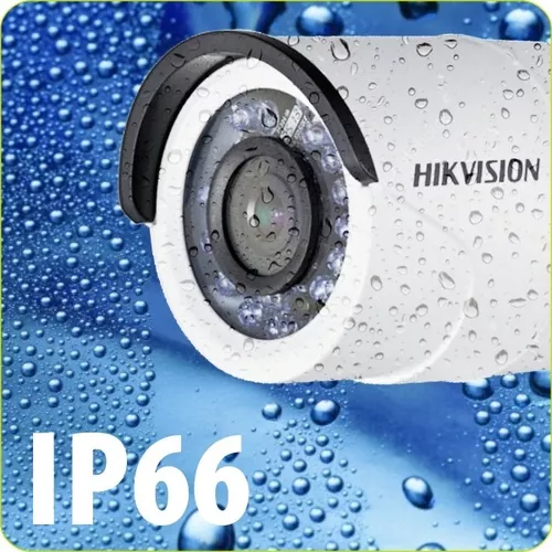 Kit Seguridad Hikvision Dvr 4 + 2 Camaras Vigilancia Cctv M3