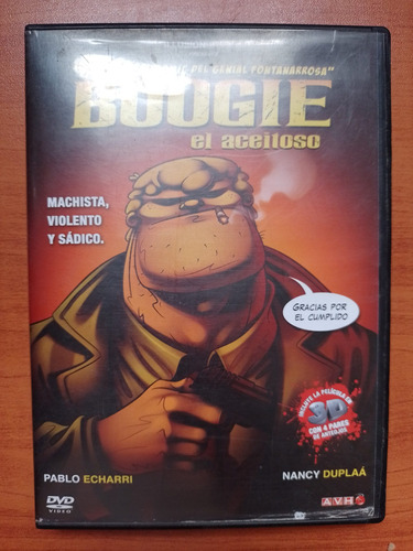 Boogie El Aceitoso Roberto Fontanarrosa Dvd La Plata