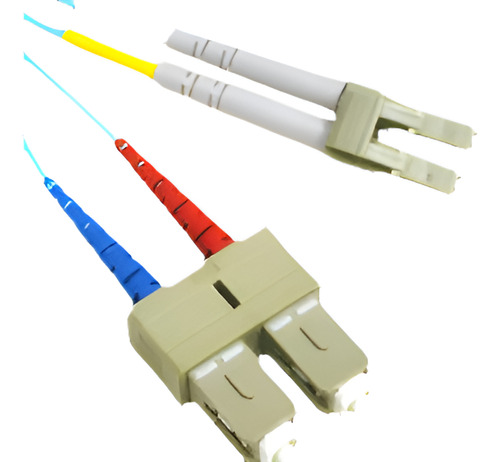 Cable De Conexión C2g 2m 10gb Lc/sc Dúplex 50/125 Multimodo