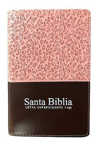 Biblia Reina Valera 1960 Letra Grande Pjr Índice Rosa Marr