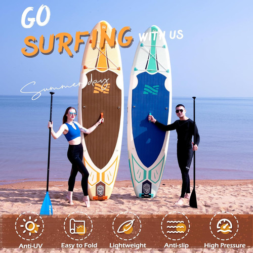 Inflatable Paddle Board 11'×34 ×6 Ultra-light Paddle Board