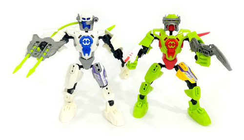 Robots Héroes De La Tierra Bionicles 