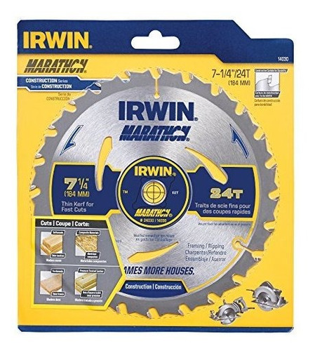 Hojas De Sierra Circular Irwin Gidds******* Marathon 7-1-4  