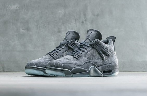 grey suede jordan 4