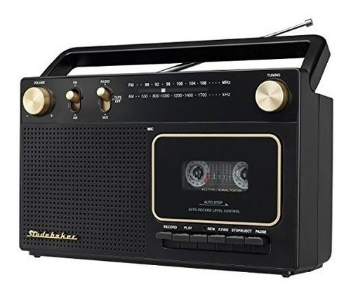 Studebaker Portatil Radio En Casa Estereo Y Reproductor Repr