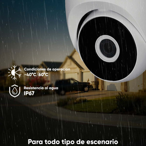 Dahua Cámara de seguridad HAC-T2A21 3.6mm Cooper Alta resolución HD 1080p visión nocturna Smart IR 20 Mts IP67 Seguridad Exterior Facil Instalación CCTV