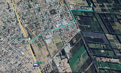 Galpón 1000 M2 C/ Ofi Y Baño - Centenario