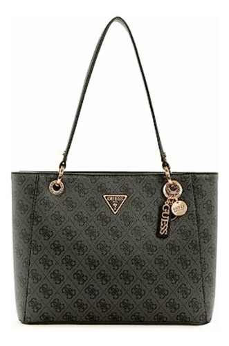 Guess Noelle Bolso Pequeño Noel, Coal Logo, Talla Unica