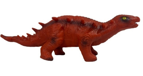  Dinosaurio Ankylosaurus Mediano Juguete Muñeco De Goma Niño