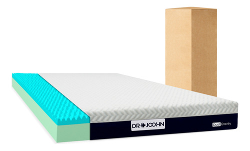 Colchón Individual Memory Foam Gel Fresco Espumas Drjoohn