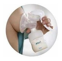 Extractor Ordeñadora Manual Avent Con Mamadera De Regalo