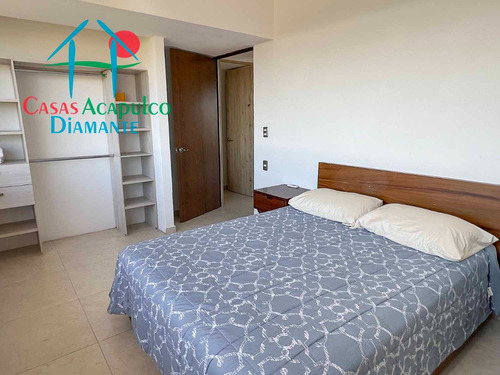 Cad Altamar Victory 402. ¡confort Y Estilo En Acapulco Diamante! Departamento Con Terraza Y Vista A Las Áreas Comunes