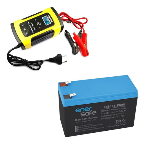 Cargador Inteligente + Batería De 12v 9ah / Diacon