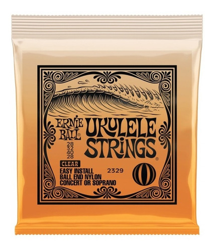 Encordado Para Ukelele Soprano O Concert Ernie Ball (usa)