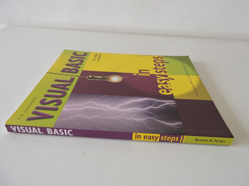 Livro Visual Basic In Easy Steps - Em Inglês - Tim Anderson (Usado)