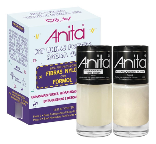 Kit Unhas Fortes Agora Vai! - Anita