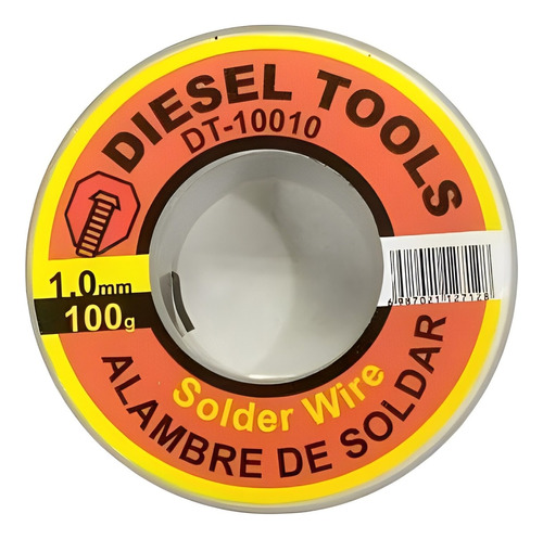 Estaño Diesel Tools 1mm 100g Modelo Dt-211867