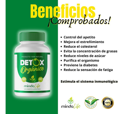 La Mejor Fórmula Detox Organico Para Perder Peso