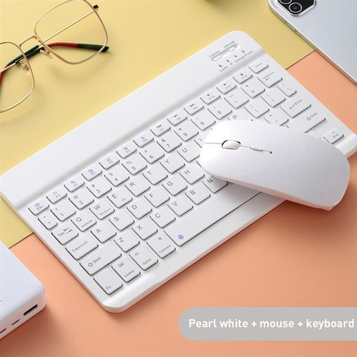 Teclado Inalámbrico Portátil Compacto Bluetooth 10