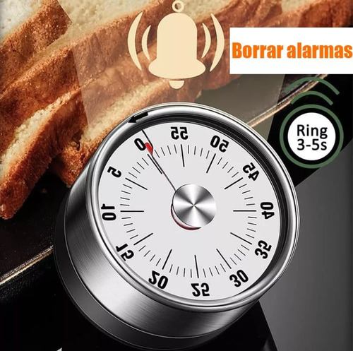 Temporizador Digital Temporizador Timer Cocina Inoxidable