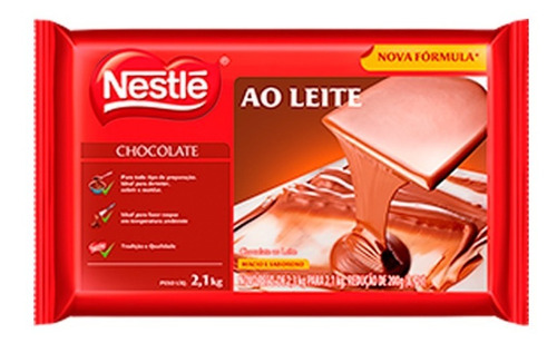 Chocolate Nestlé Ao Leite 2,1kg