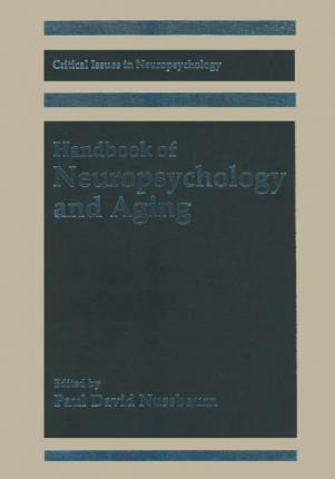 Libro Handbook Of Neuropsychology And Aging - Paul David ...