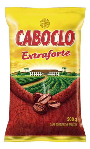 Café Torrado e Moído Extraforte Caboclo Pacote 500g