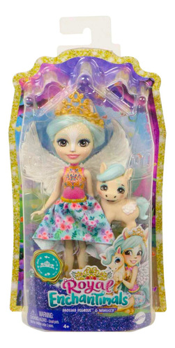 Muñeca Enchantimals Con Mascota Fnh22