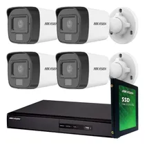 Comprar Kit Camaras Seguridad Hikvision Con Audio !!!! 1080p 2mp M3k