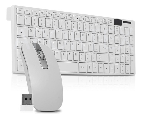Kit Teclado + Mouse Sem Fio