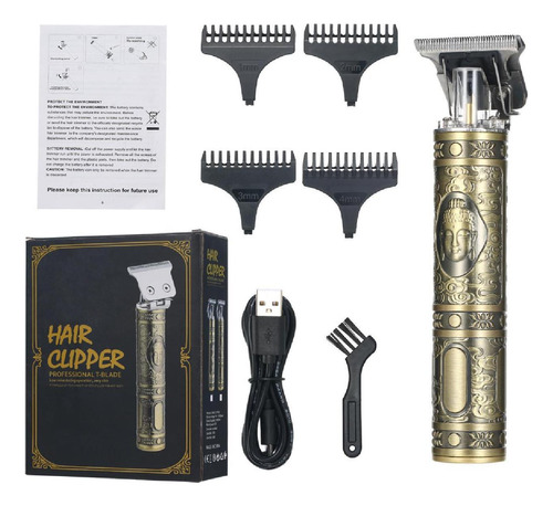 Maquina De Acabamento Trimmer Cabelo Barba Bivolt Hairstar