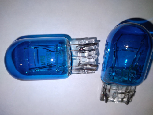 Oferta Dos (2) Ampolletas T 20 12v 21/5w Blue (luz Dia)brm
