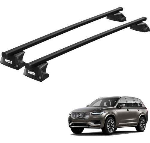 Rack Bagageiro Teto Volvo Xc90 2015 Em Diante Thule Evo