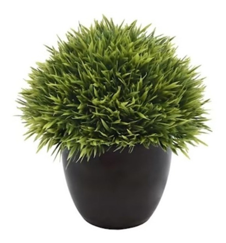 Planta Artificial Decorativa Con Maceta Negra