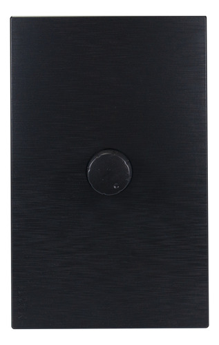 Placa Lucek Flat Dimmer Negra