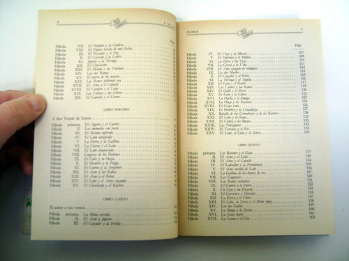 Fabulas Samaniego Coleccion Mis Libros Hyspamerica Ok Boedo (Usado)