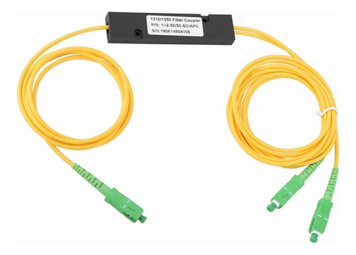 Portátil Sc Apc 1x2 Fibra Óptica Plc Divisor Singlemode Pigt